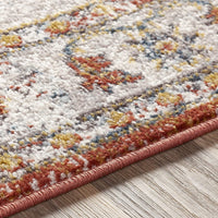Anniken Soft Area Rug, Burnt Orange