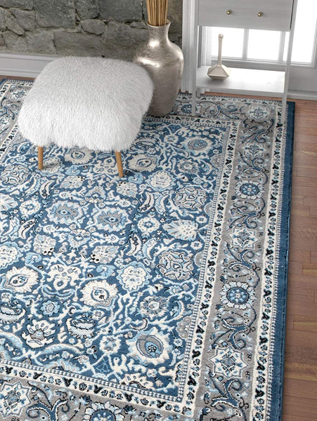 Blue Traditional Persian Area Rugs
