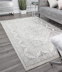 Gallagher GL30A Grey Mist Vintage Transitional Light Gray Soft Area Rug