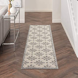 Jubilant Retro Trellis Green Area Rug