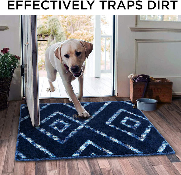 Trends Door Mat Indoor Outdoor Entryway Welcome Mat, Super Absorbent N –  Ashley Area Rugs