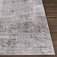 Choukri Modern Abstract Soft Area Rug Light Gray