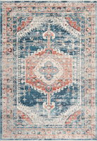 Persian Vintage Area Rug, Blue