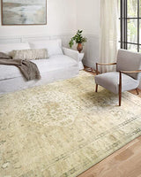 Rosette ROS-01 Beige / Multi, Traditional Area Rug