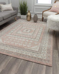 Rugs America Harper Carnation Vintage Transitional Soft Area Rug