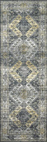Loloi II Skye Collection SKY-01 Blush / Grey, Traditional 7'-6" x 9'-6" Area Rug