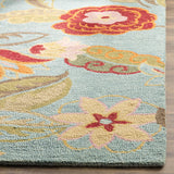 Handmade Premium Blossom Multi Wool Soft Area Rug