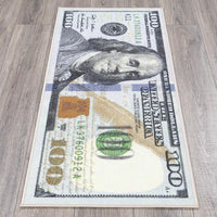 Dollar Printed Pattern Non-skid Area rug