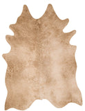 Grand Canyon Cowhide Soft Area Rug TAN