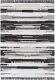Tova Grey Abstract Tribal Pattern Area Rug