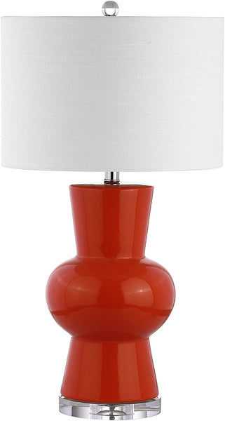 Julia Ceramic LED Table Lamp Coral