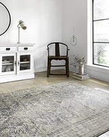 Loloi II Teagan Collection TEA-03 Denim / Pebble, Traditional 11'-6" x 15' Area Rug