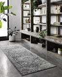 Loloi II Teagan Collection TEA-03 Denim / Pebble, Traditional 11'-6" x 15' Area Rug