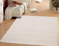 Plain Shag Area Rugs - Multiple Colors and Sizes