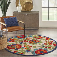 Multicolor Indoor/Outdoor Area Rug