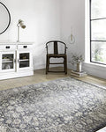 Loloi II Teagan Collection TEA-03 Denim / Pebble, Traditional 11'-6" x 15' Area Rug