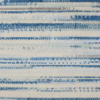 Modern Coastal Blue Area Rug