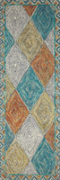 Loloi II Spectrum Collection SPE-03 Charcoal / Multi, Contemporary 7'-9" x 9'-9" Area Rug