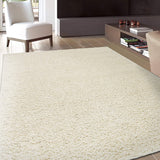 Solid Cozy Plush Shag Area Rug