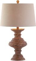 Scarlett 26.5" Resin LED Table Lamp Brown