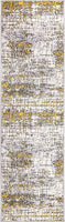 Rugshop Distressed Abstract Modern Area Rug