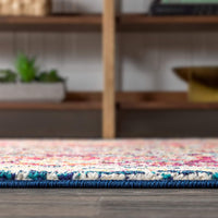 JONATHAN Y Bedroom Kitchen Living Room Indoor soft Area-Rug Cream/Orange