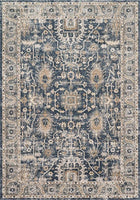 Loloi II Teagan Collection TEA-03 Denim / Pebble, Traditional 11'-6" x 15' Area Rug