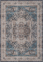 Machine Washable Area Rugs, Persian Vintage Medallion Boho Rug for Living Room Rugs - Stain Resistant & Non-Slip