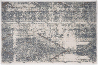 Distressed Ivory Gray Soft Area Rug