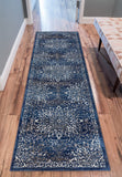 Coverly Blue & Beige Vintage Medallion Traditional Persian Oriental
