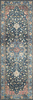 Loloi II Skye Collection SKY-01 Blush / Grey, Traditional 7'-6" x 9'-6" Area Rug