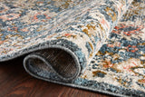 Saban Blue Traditional Soft Area Rug