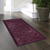 Maples Rugs Pelham Vintage Kitchen Rugs Non Skid Winterberry