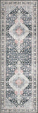 Loloi II Skye Collection SKY-01 Blush / Grey, Traditional 7'-6" x 9'-6" Area Rug