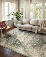 Rosette ROS-01 Beige / Multi, Traditional Area Rug