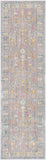 Boho Chic Distressed Area Rug Grey / Multi
