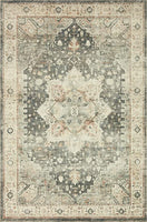 Rosette ROS-01 Beige / Multi, Traditional Area Rug