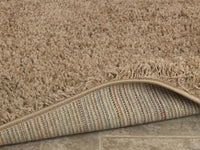 Plain Shag Area Rugs - Multiple Colors and Sizes