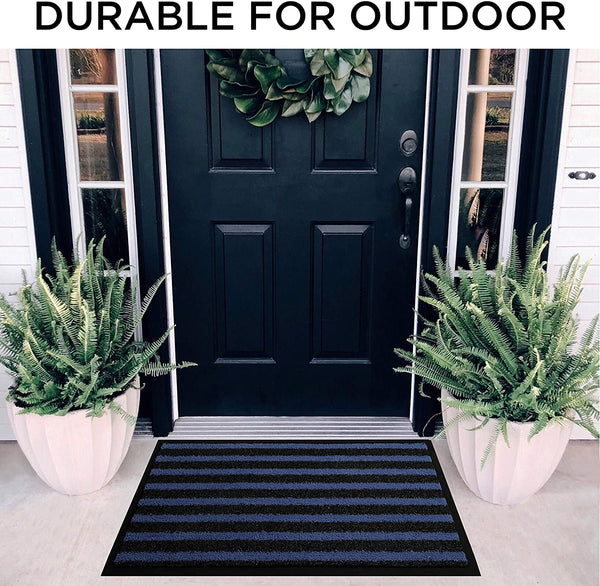 Front Door Mat Outdoor Indoor Doormat Welcome Mats Outside Entrance Sh –  Ashley Area Rugs