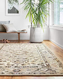 Loloi II Beatty BEA-01 Ivory Traditional Area Rug 7'-9" x 9'-9"