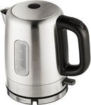 Stainless Steel Portable Fast, Electric Hot Water Kettle for Tea and Coffee, 1 Liter, Silver