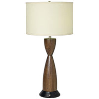 Modern Hourglass Light Kona Outlet Plug Table Lamp