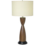 Modern Hourglass Light Kona Outlet Plug Table Lamp