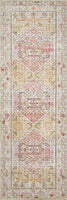 Loloi II Skye Collection SKY-01 Blush / Grey, Traditional 7'-6" x 9'-6" Area Rug