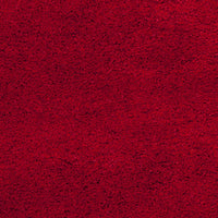 Red Soft Plush Shag Area Rug