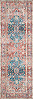 Loloi II Skye Collection SKY-01 Blush / Grey, Traditional 7'-6" x 9'-6" Area Rug