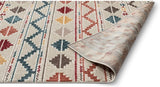 Moroccan Stripes Area Rug Multicolor