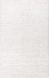 Aydin Plush Shag Mingled Gray/Ivory Soft Area Rug