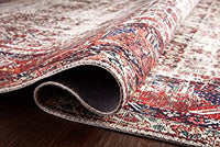 Loloi II Layla Collection LAY-06 Taupe / Stone, Traditional 18" x 18" Sample