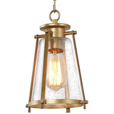 Nash 7 1/2" Wide Gold Metal Mini Pendant Light